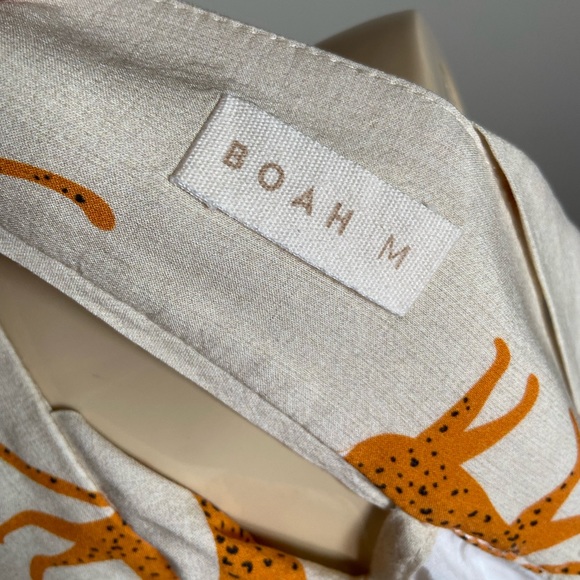 Medium BOAH cheetah cat pattern summer tank top - Picture 13 of 16